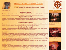 Tablet Screenshot of masaze.sije.cz
